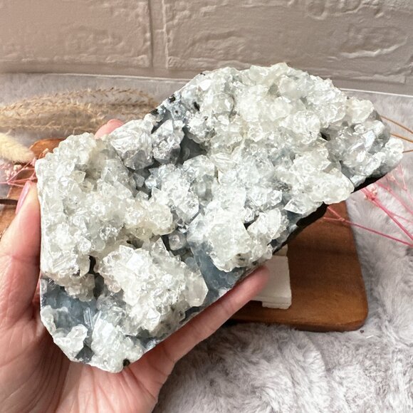 Gorgeous Large Raw Apophyllite Specimen - Picture 2 of 8